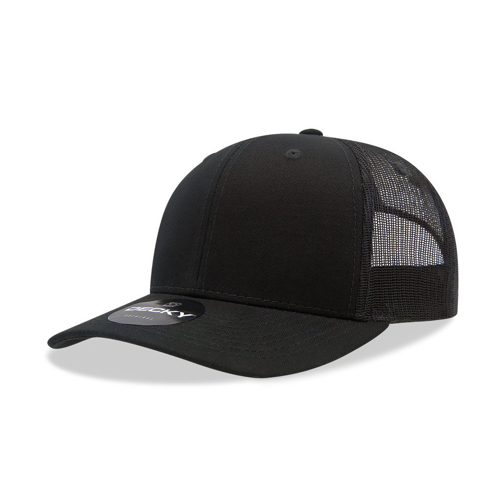 Decky 6021 – Classic 6-Panel Mid-Profile Trucker Hat