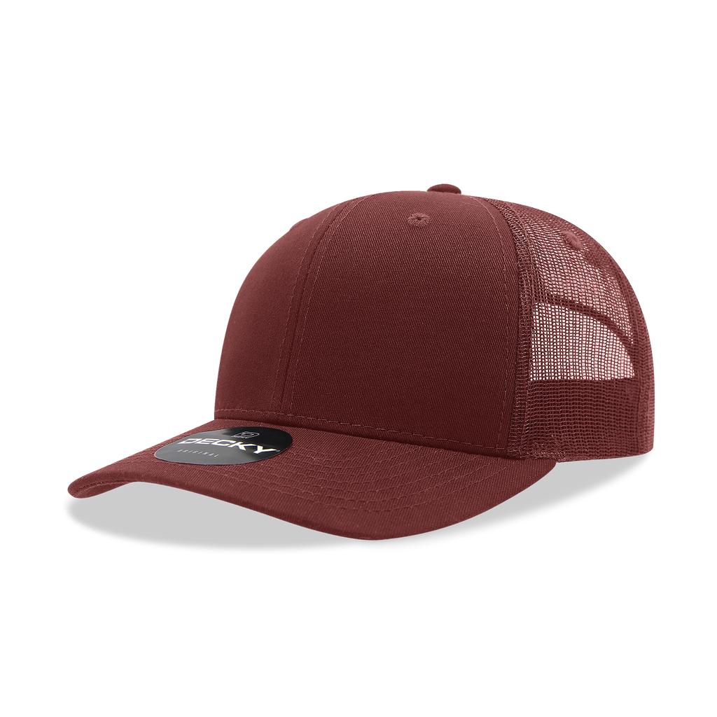 Decky 6021 – Classic 6-Panel Mid-Profile Trucker Hat