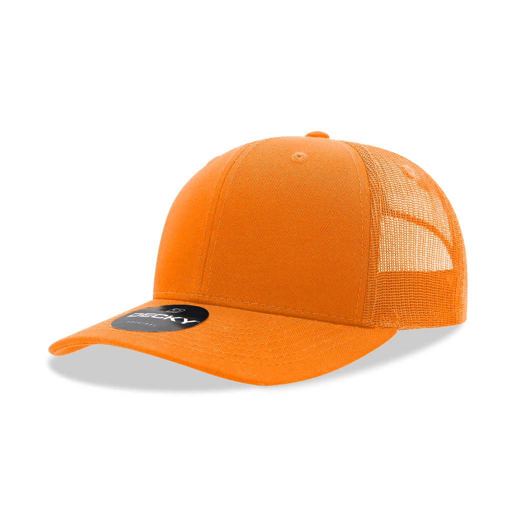 Decky 6021 – Classic 6-Panel Mid-Profile Trucker Hat
