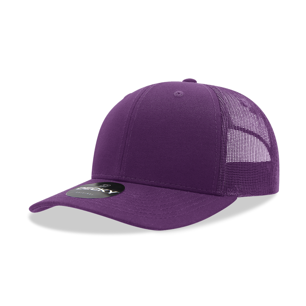 Decky 6021 – Classic 6-Panel Mid-Profile Trucker Hat