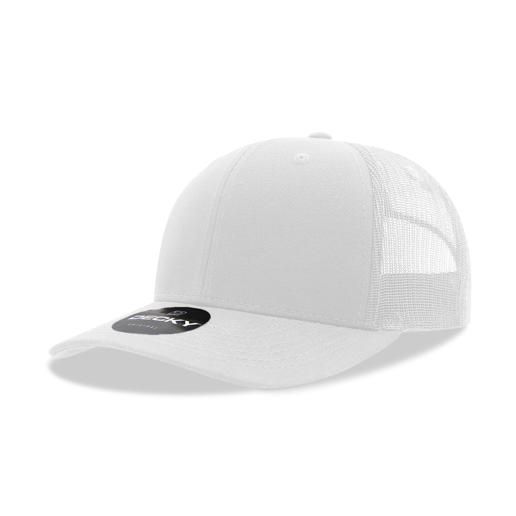 Decky 6021 – Classic 6-Panel Mid-Profile Trucker Hat